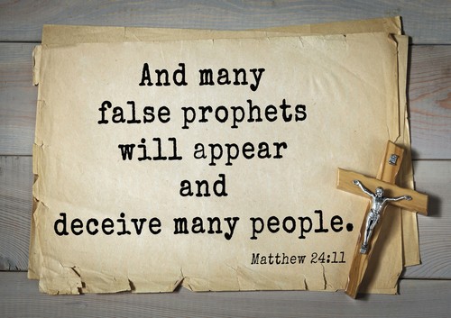 False Prophets Will Exist